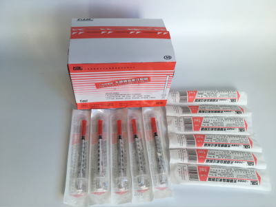 康德莱 一次性无菌胰岛素注射器 1ml U-40 注射针器 打胰岛素的针